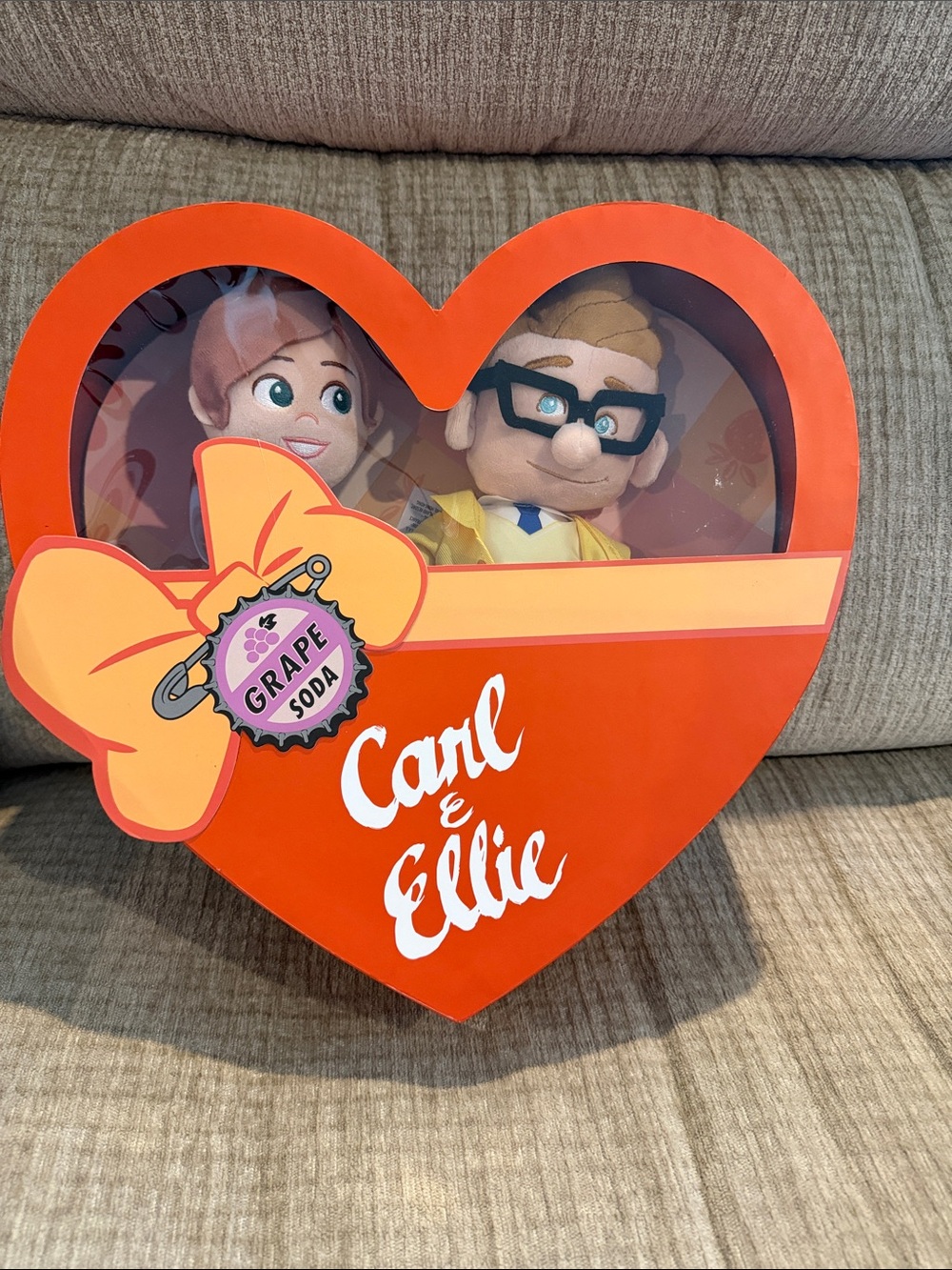 Disney’s Young  Carl and Ellie from the Pixar movie Up
